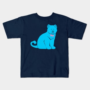 happy trans lion Kids T-Shirt